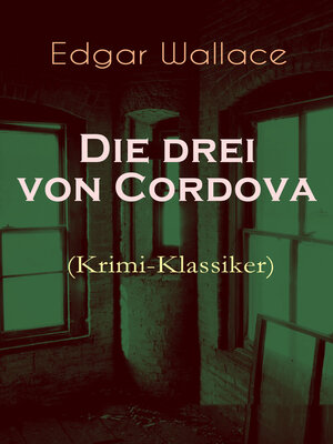 cover image of Die drei von Cordova (Krimi-Klassiker)